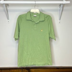 Brooks Brothers Green Cotton Original Fit Polo Shirt- M